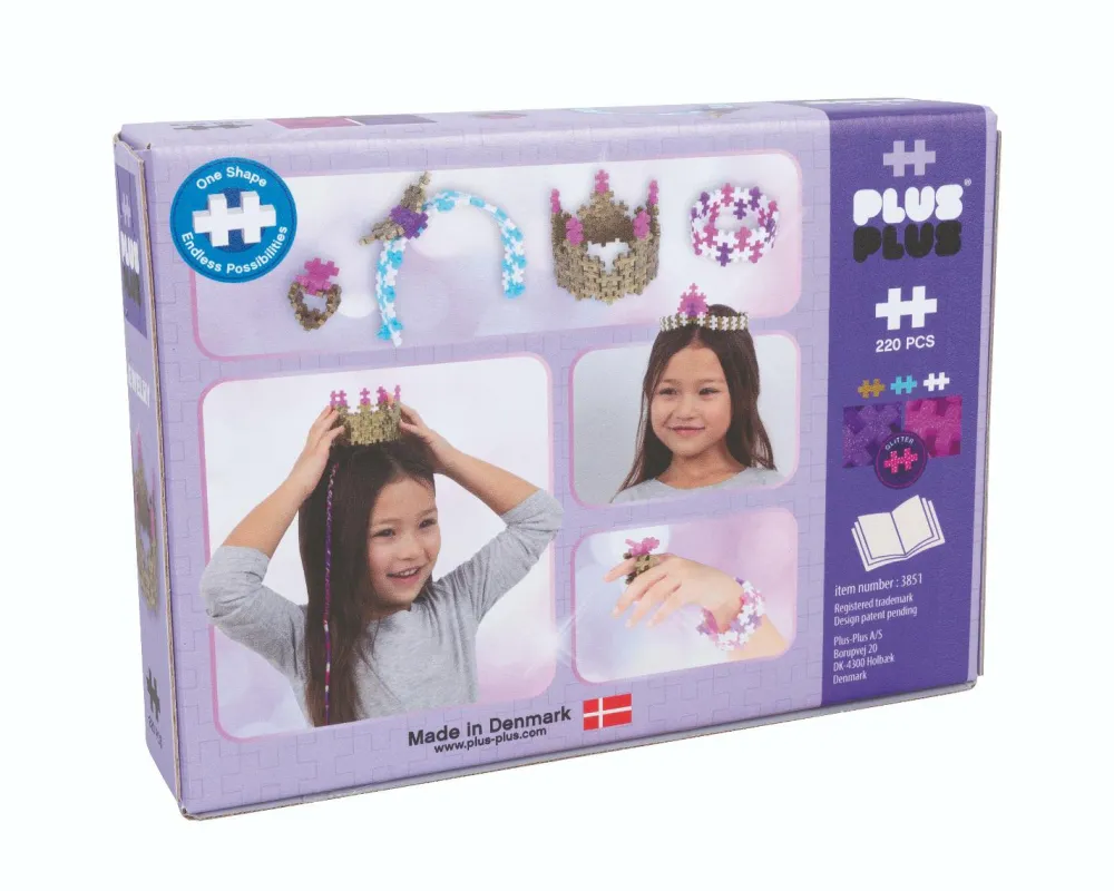 Hot Plus-Plus Glitter - Smykker, 220 stk.