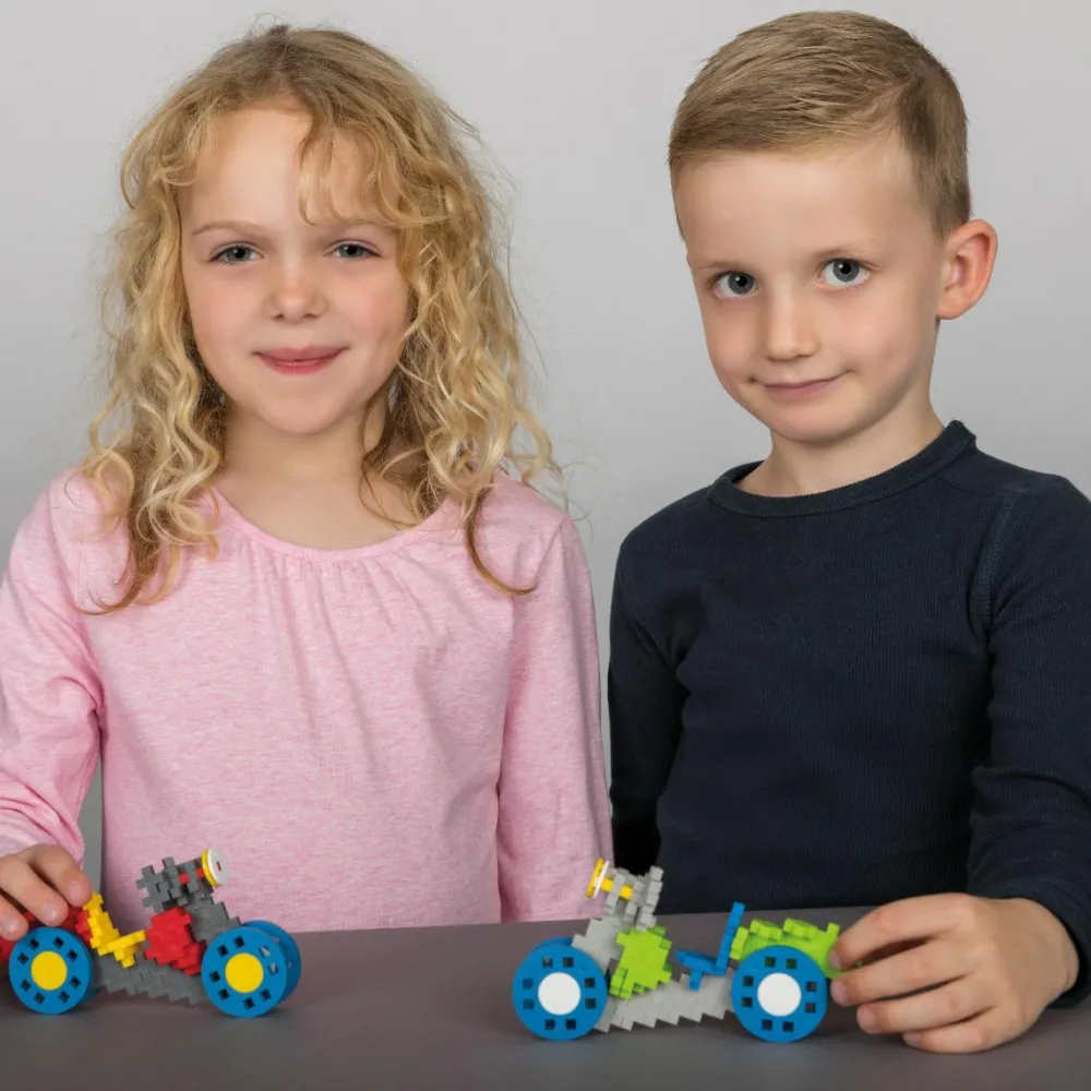 Discount Plus-Plus Go! - Lær at bygge køretøjer, 500 stk.