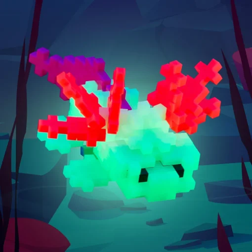 Sale Plus-Plus i rør - Axolotl, 100 stk