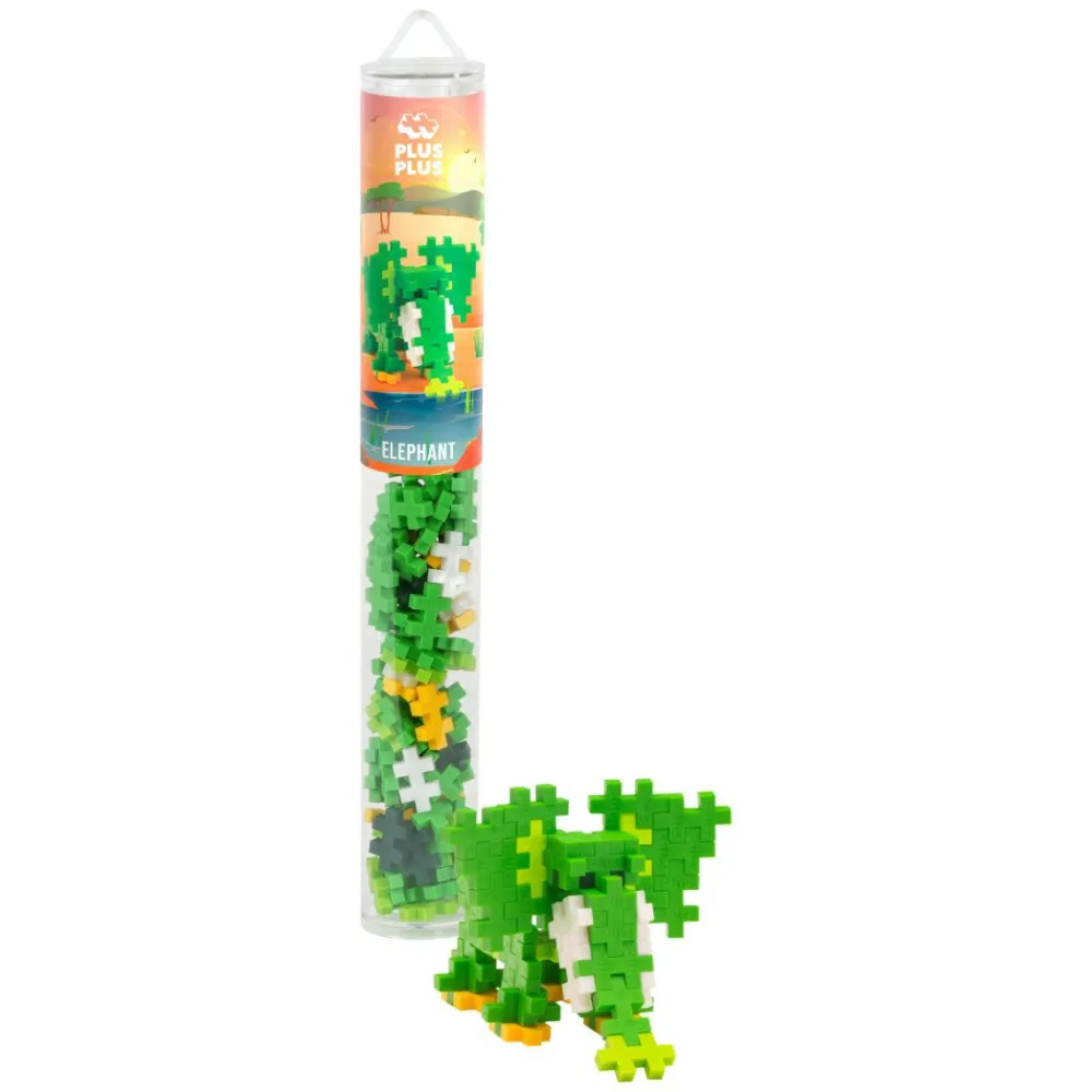 Discount Plus-Plus i rør - Elefant, 100 stk