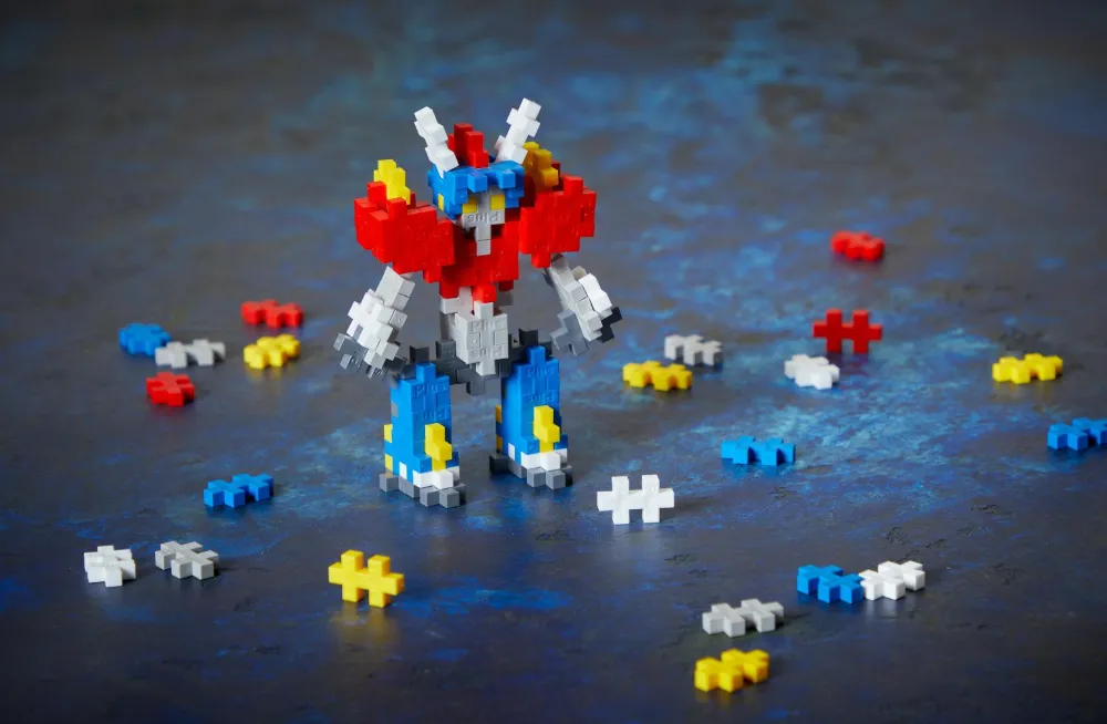 Discount Plus-Plus i rør - Mecha Bot, 100 stk