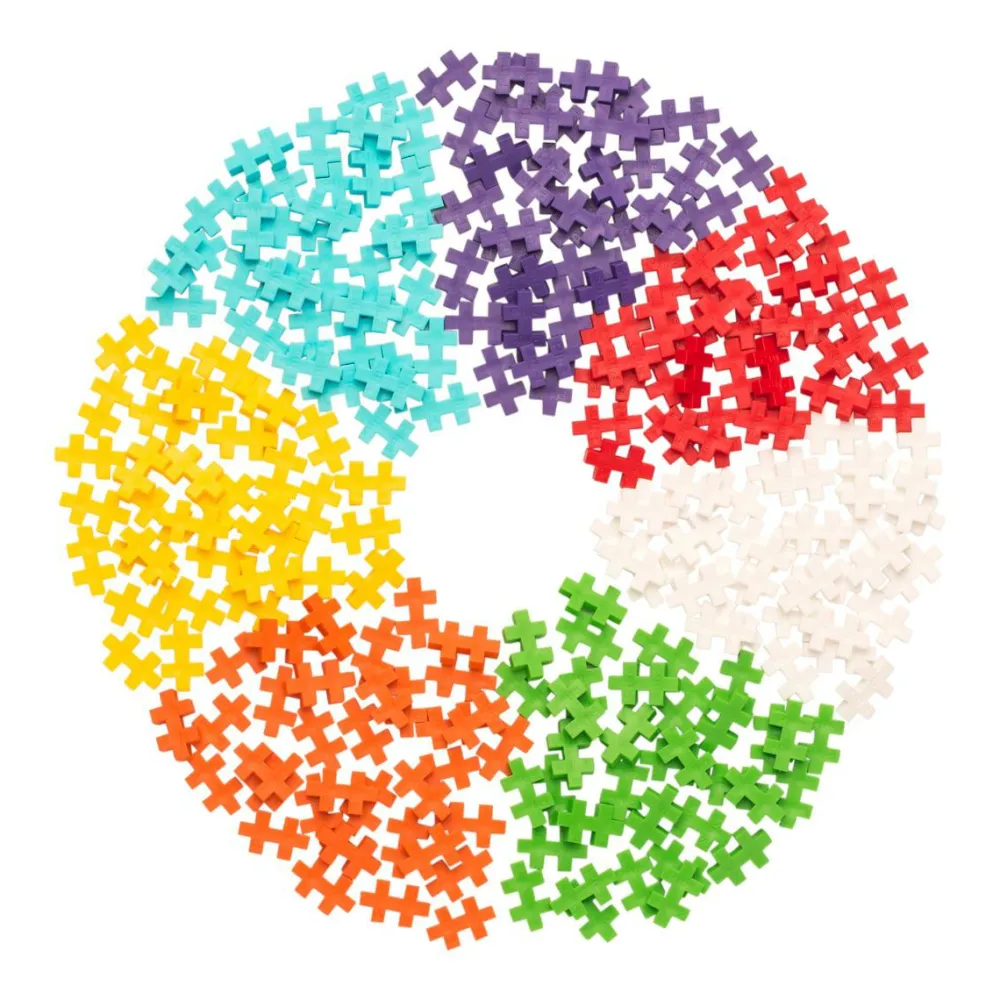 Best Plus-Plus i rør - Rainbow Mix, 240 stk