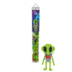 Clearance Plus-Plus i rør - Rumvæsen, 100 stk.