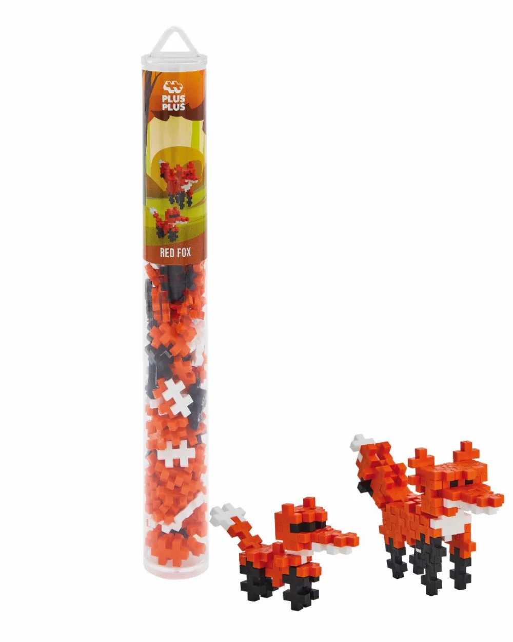 New Plus-Plus i rør - Ræv, 100 stk