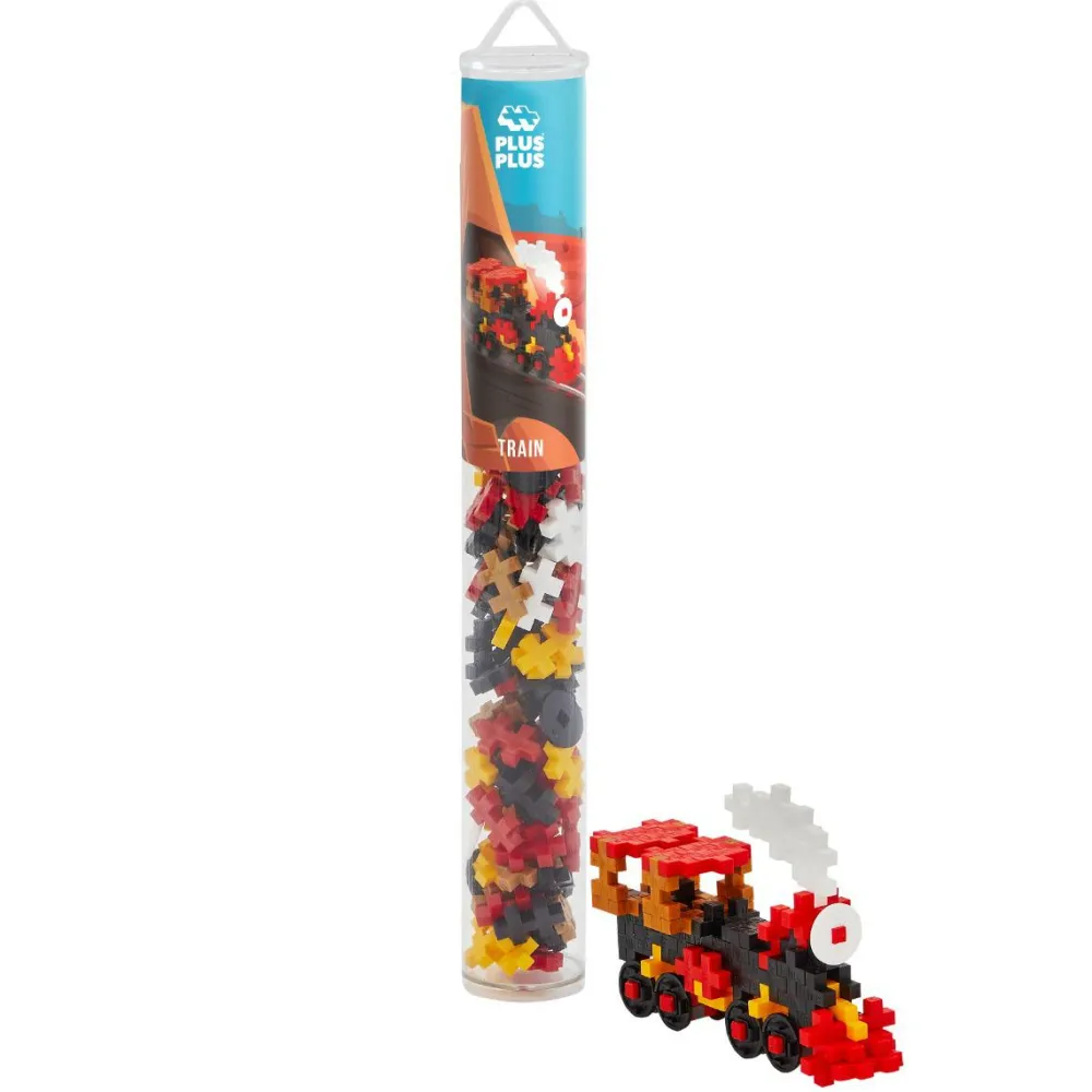 New Plus-Plus i rør - Tog, 100 stk