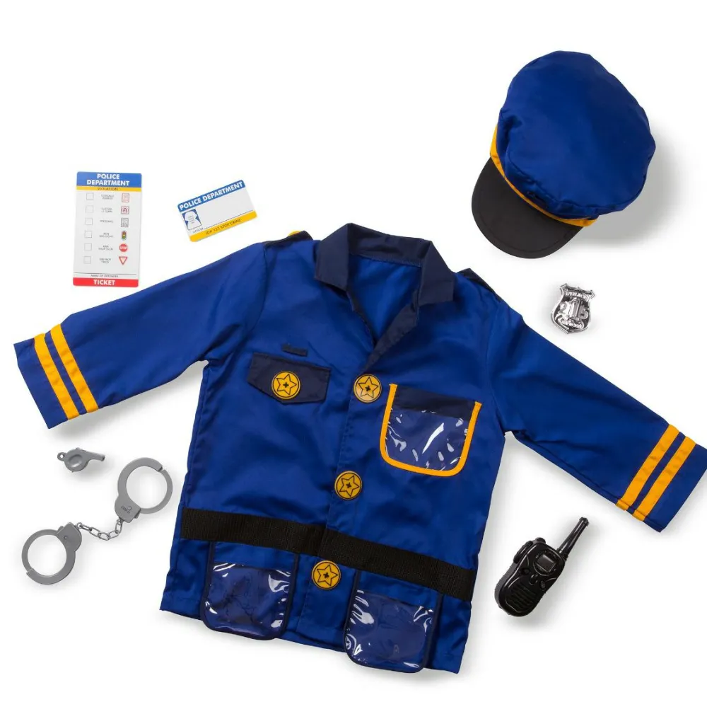 Sale Melissa & Doug Politibetjent, str. 3-6 år