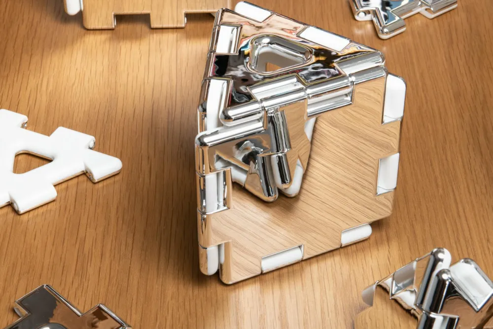 Online Polydron - Mit første byggesæt m. spejle, 16 dele