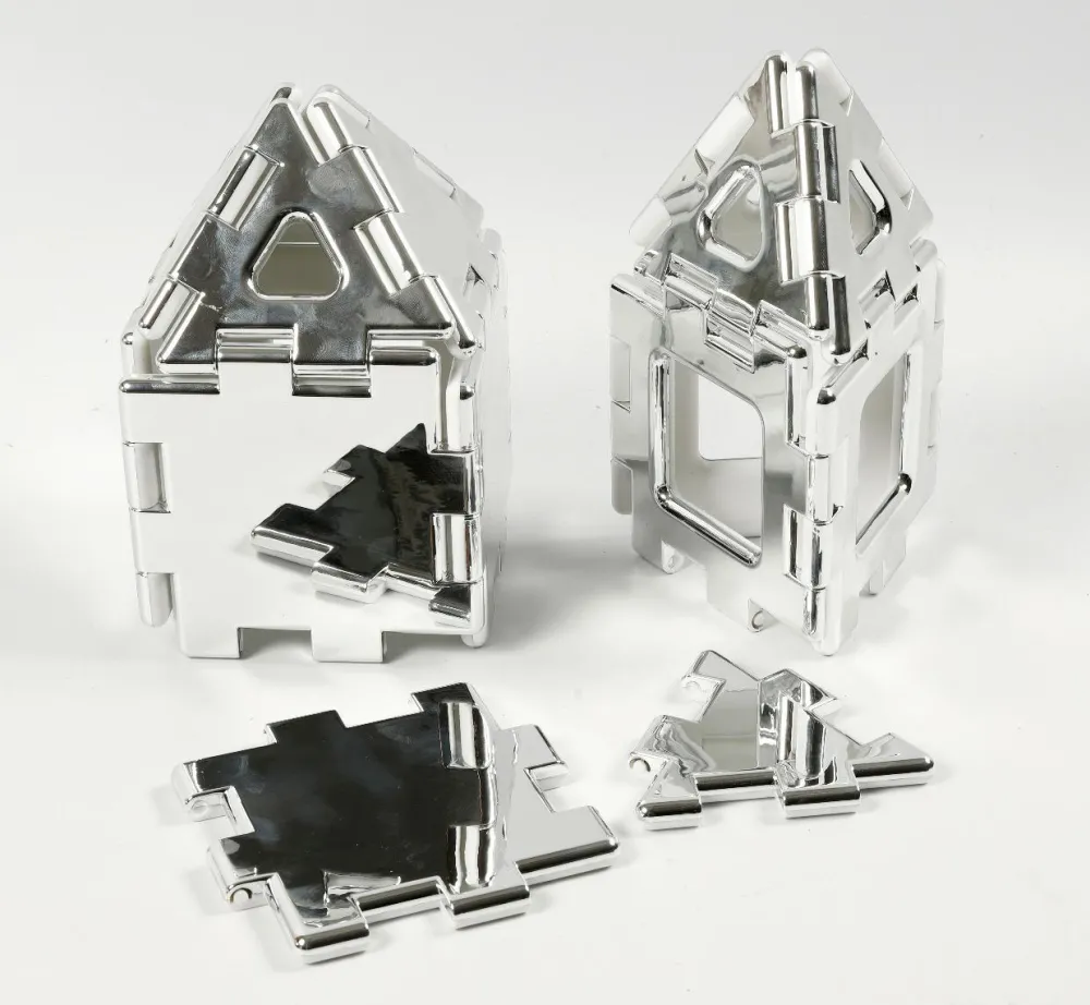 Online Polydron - Mit første byggesæt m. spejle, 16 dele