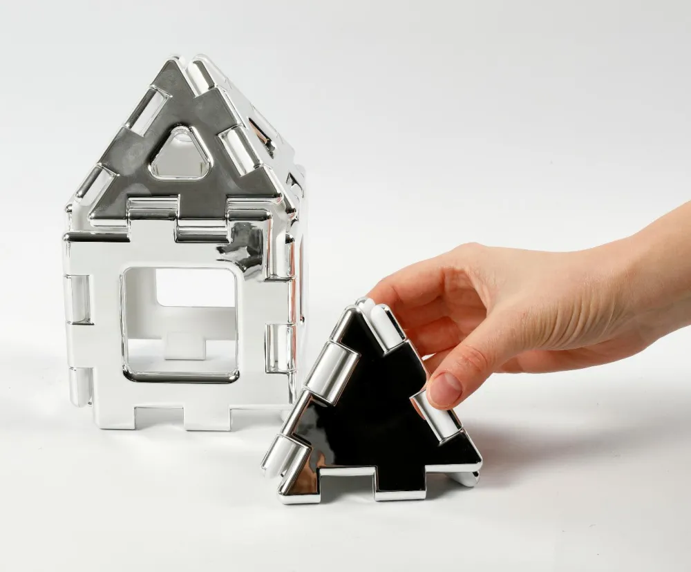 Online Polydron - Mit første byggesæt m. spejle, 16 dele