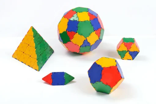 New Polydron byggesæt, 164 dele