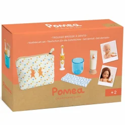 Clearance Djeco Pomea dukketilbehør - Tandbørstesæt