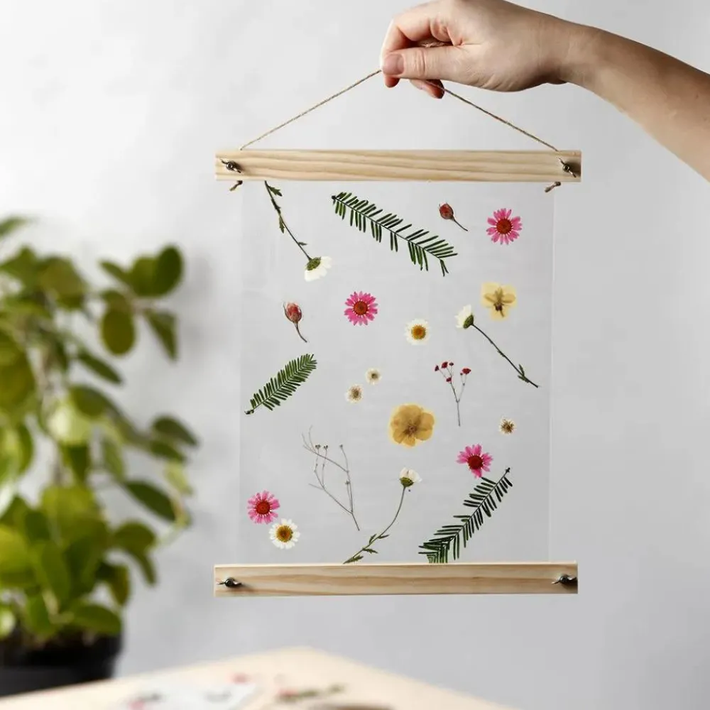 Best Creativ Company Pressede blomster - Blandede farver, 1 ark