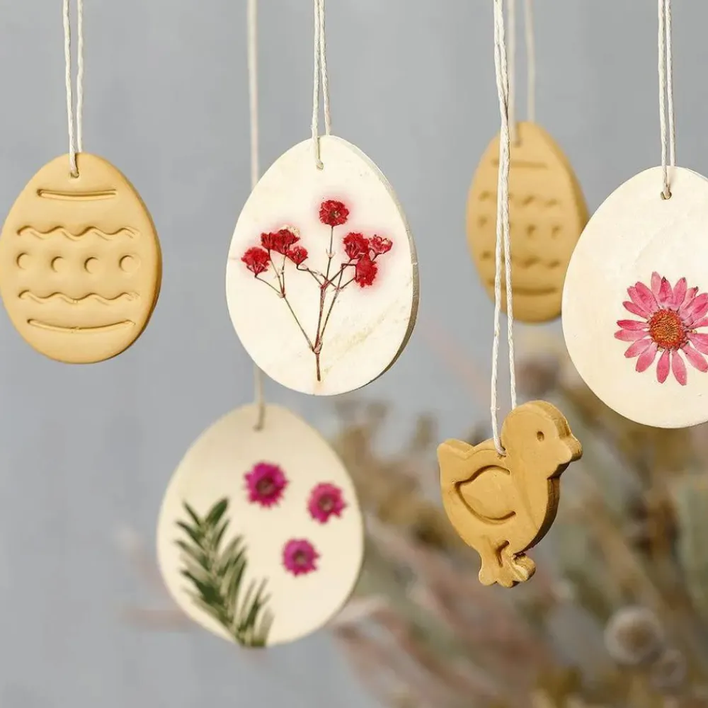 Best Creativ Company Pressede blomster - Blandede farver, 1 ark