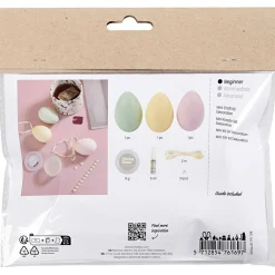 Hot Creativ Company Påskepose - Dekorer pastelæg, 3 stk