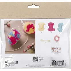 Online Creativ Company Påskepose - Lav pompon påskeæg, 2 stk