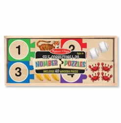 Online Melissa & Doug Puslespil - Tæl og lær