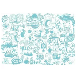 Clearance Djeco Puslespil m. 100 brikker - Det fortryllede træ