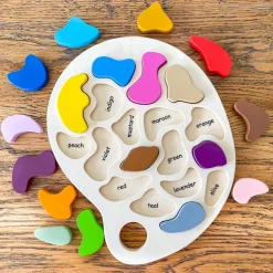 Outlet Puslespil m. 18 brikker - Kunstnerens palet