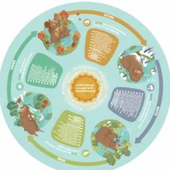 Outlet Hape Puslespil m. 16 brikker - Årstiderne