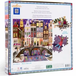 New eeBoo Puslespil med 1.000 brikker - Amsterdam