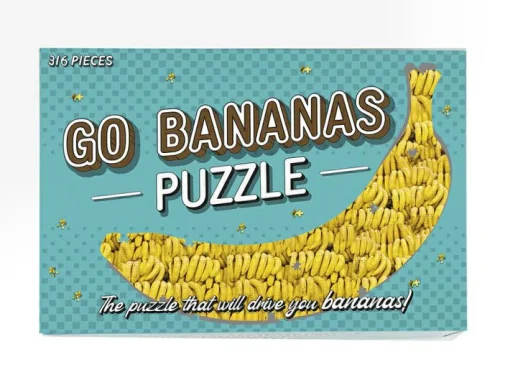 Hot Puslespil med 316 brikker - Go Bananas