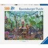 Clearance Puslespil med 500 brk. - Morgen i orangeriet