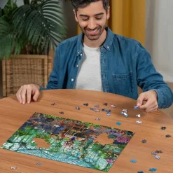 Clearance Puslespil med 500 brk. - Morgen i orangeriet