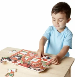 Online Melissa & Doug Puslespil med lyd - Bondegårdsdyr