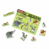 Clearance Melissa & Doug Puslespil med lyd - Zoo