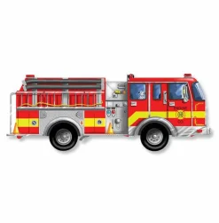 Best Melissa & Doug Puslespil til gulv - 24 brikker Brandbil