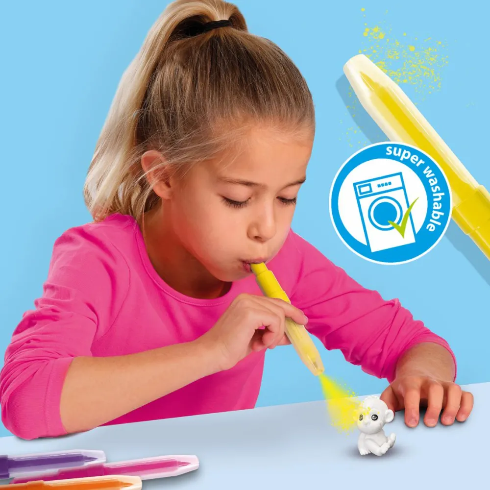 Sale SES Creative Pustetusser - Dekorér safaridyr, 6 stk