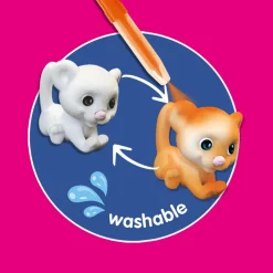 Sale SES Creative Pustetusser - Dekorér safaridyr, 6 stk