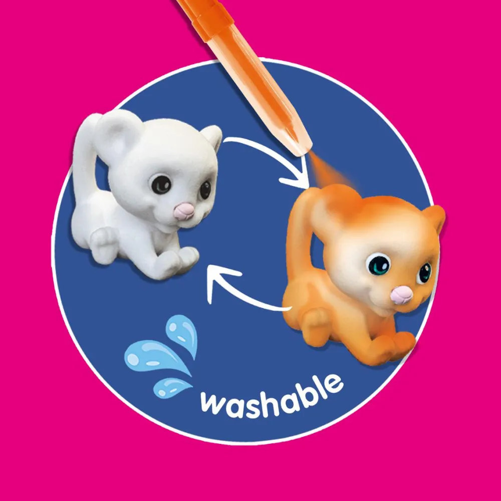 Sale SES Creative Pustetusser - Dekorér safaridyr, 6 stk