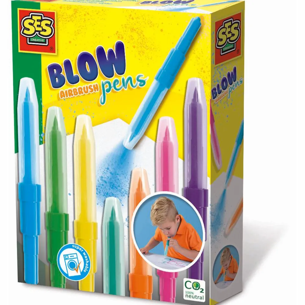 Hot SES Creative Pustetusser, 7 stk