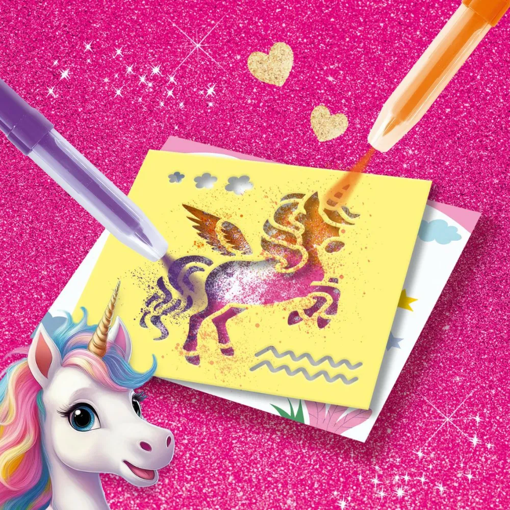 Outlet SES Creative Pustetusser aktivitetssæt - Enhjørninger