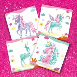 Outlet SES Creative Pustetusser aktivitetssæt - Enhjørninger