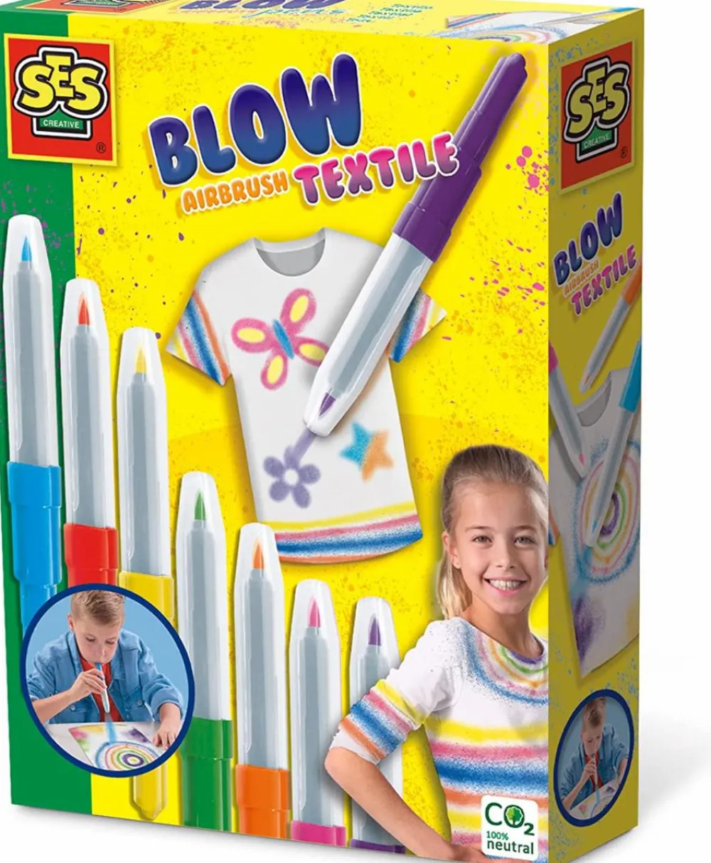 Discount SES Creative Pustetusser til tekstildekoration