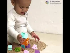 Best Scandinavian Baby Products Puttekasse med 16 klodser