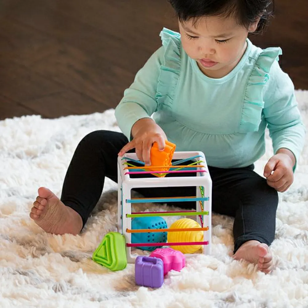 Best Fat Brain Toys Puttekasse med elastiksider