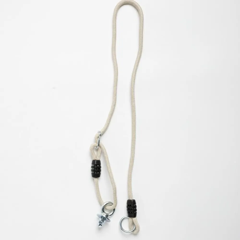 Clearance DICE Reb til lodret dækgynge (beige reb), 1 stk