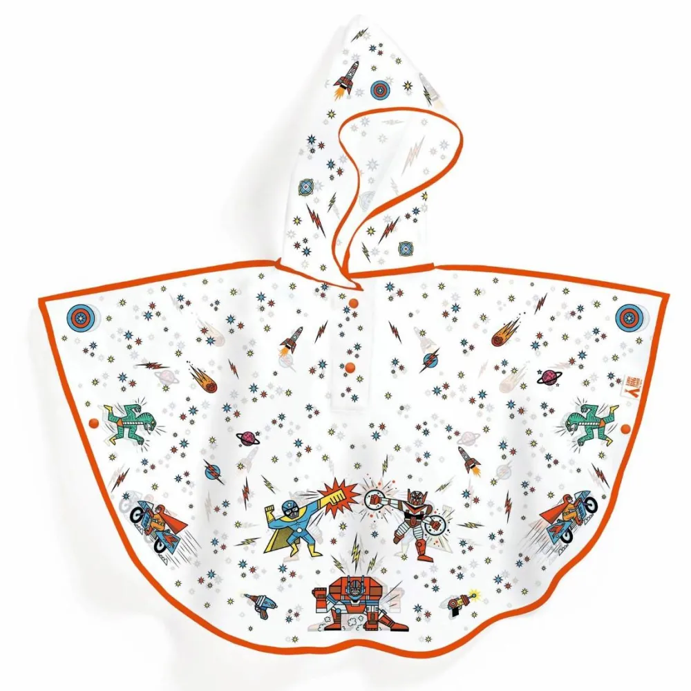 Discount Djeco Regnkappe - Superhelte, 5-7 år