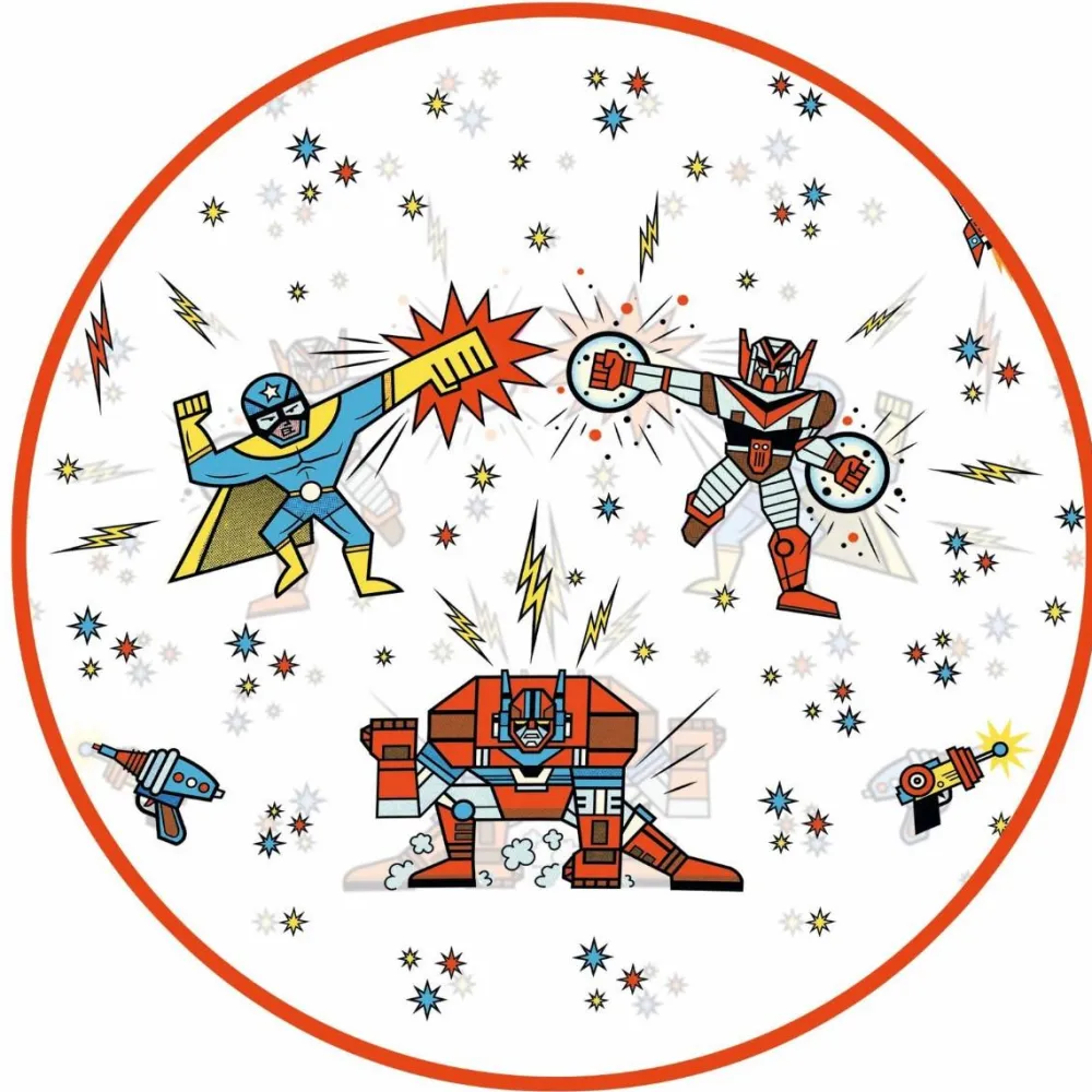 Discount Djeco Regnkappe - Superhelte, 5-7 år