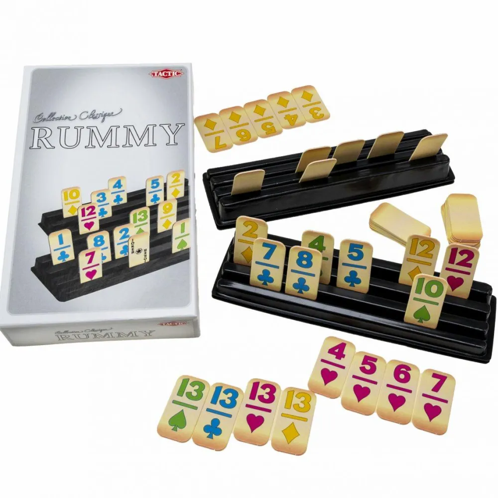 Outlet Tactic Rejsespil - Rummy