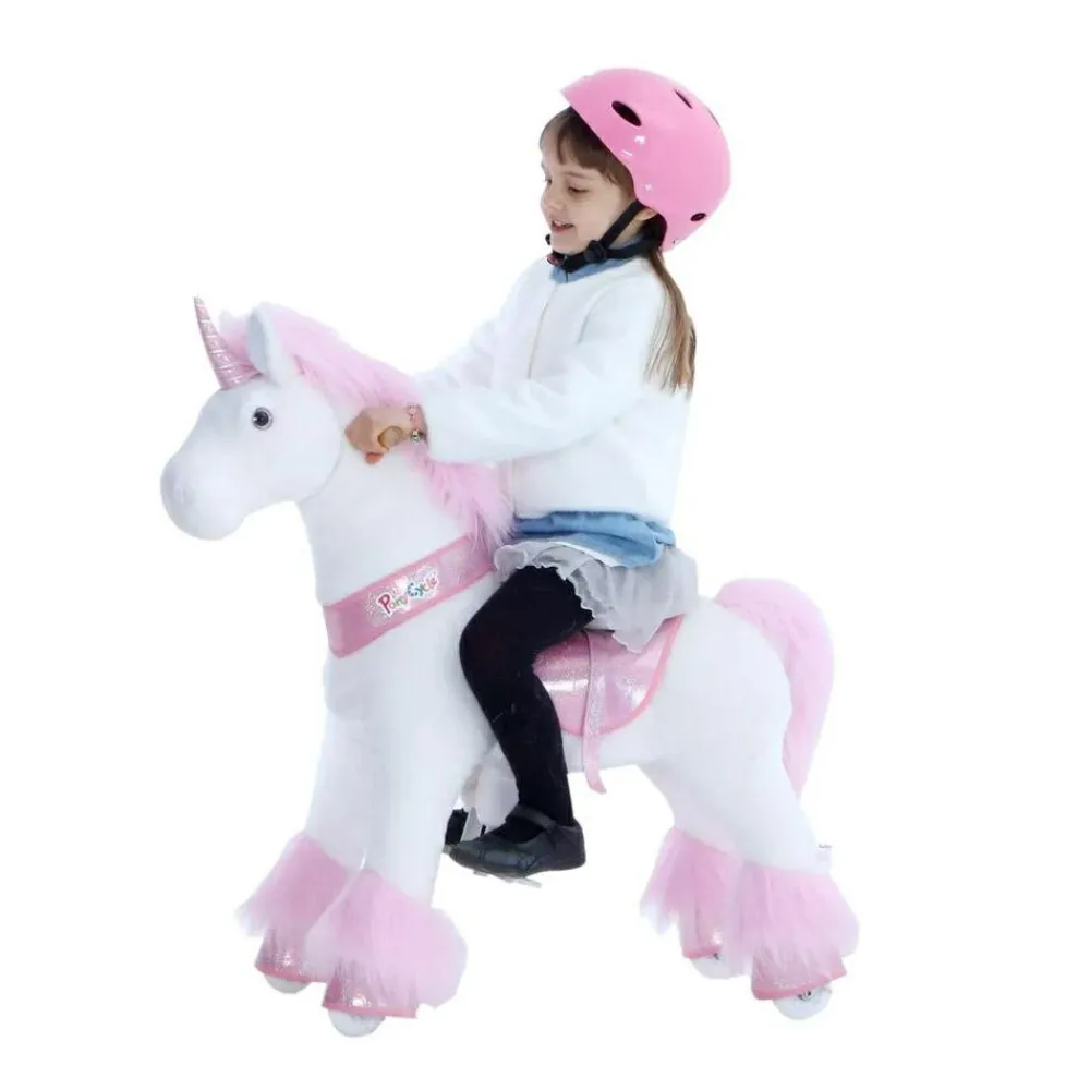 Sale PonyCycle Rid Selv - Enhjørning pink, Small
