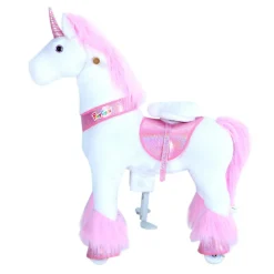 Sale PonyCycle Rid Selv - Enhjørning pink, Small