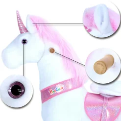 Sale PonyCycle Rid Selv - Enhjørning pink, Small