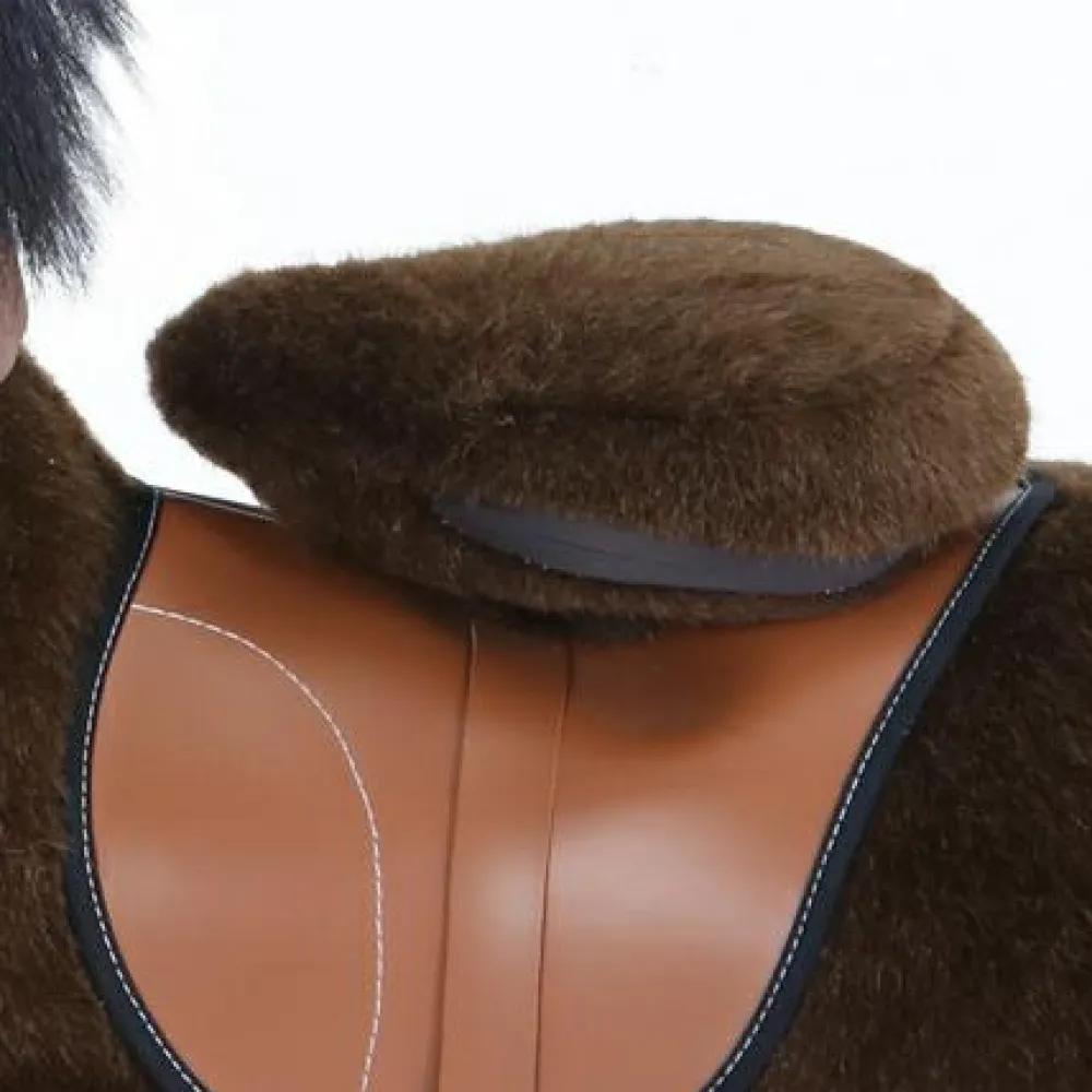 Best PonyCycle Rid Selv - Hest, mørkebrun m. hvid blis, Medium