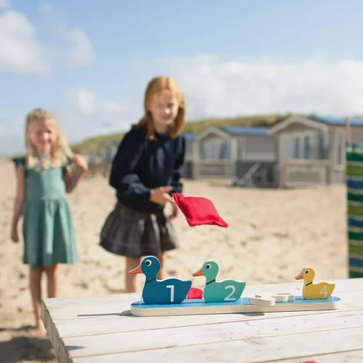 Clearance BS Toys Ærteposekast - Vælt ænderne