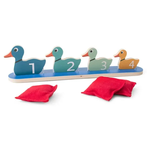 Clearance BS Toys Ærteposekast - Vælt ænderne