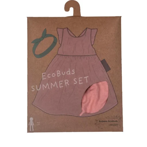 Best Rubens Barn Rubens Ecobuds tilbehør - Lyserød kjole